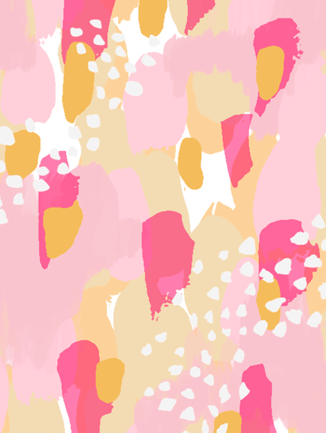 Strawberry cheesecake flavour pattern in graphic light pink, dark pink and cream stamped pattern